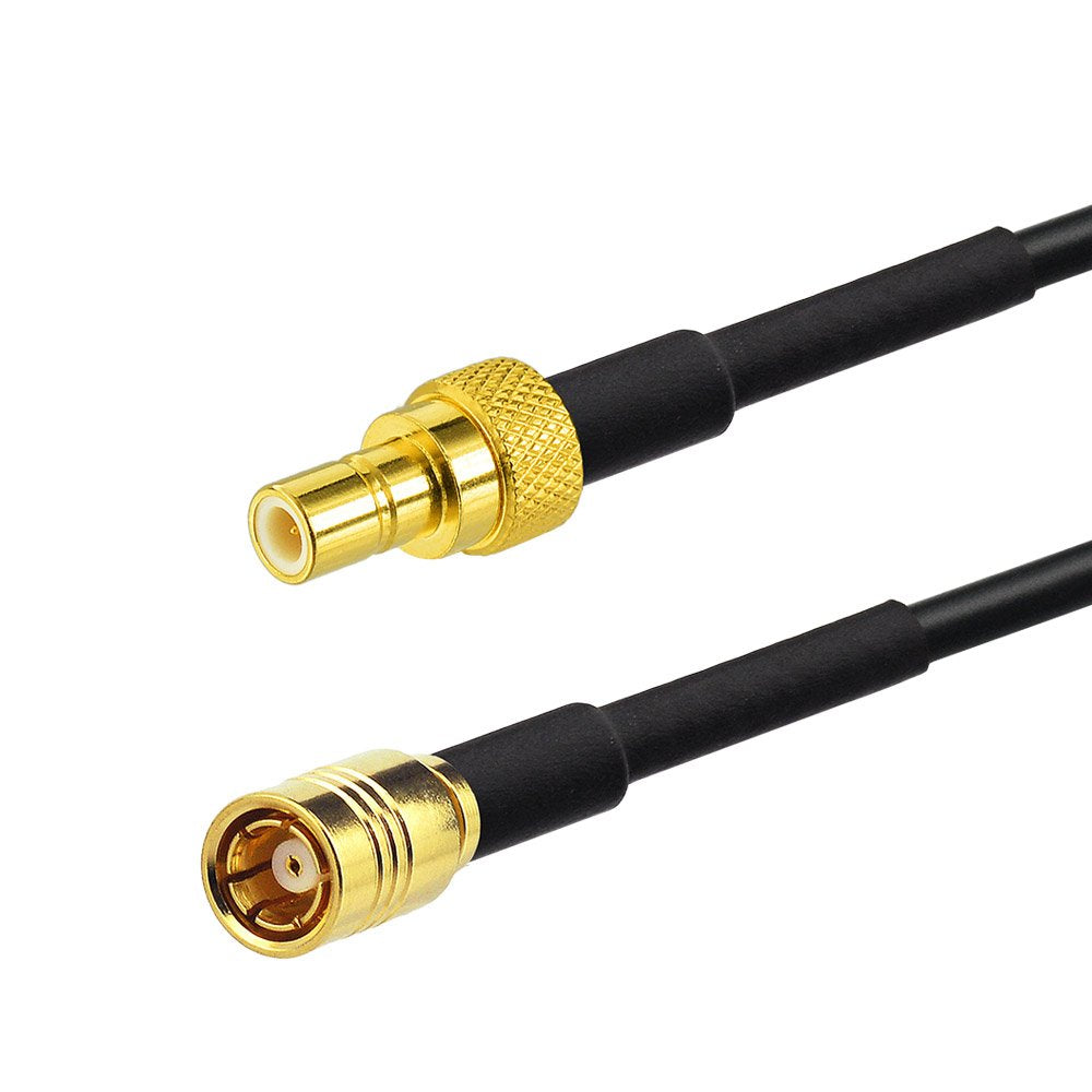 Eightwood Satellite Radio Antenna Adapter SMB Male to SMB Female Extension Cable 3 feet Compatible with Sirius XM Car Vehicle Radio Stereo Receiver Tuner