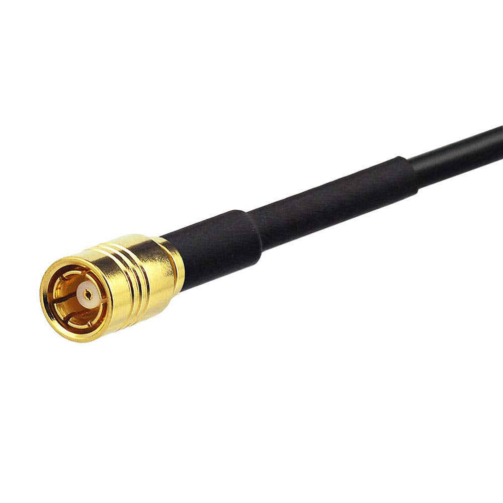 Eightwood Satellite Radio Antenna Adapter SMB Male to SMB Female Extension Cable 3 feet Compatible with Sirius XM Car Vehicle Radio Stereo Receiver Tuner