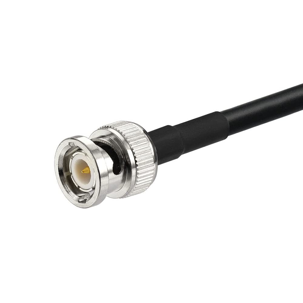 Eightwood UHF Female SO239 to BNC Male Antenna Extension Cable RG58 10 Feet | for CB Amateur Two-Way Ham Radio, Radio Scanner, Antenna Analyzer, SWR Meter