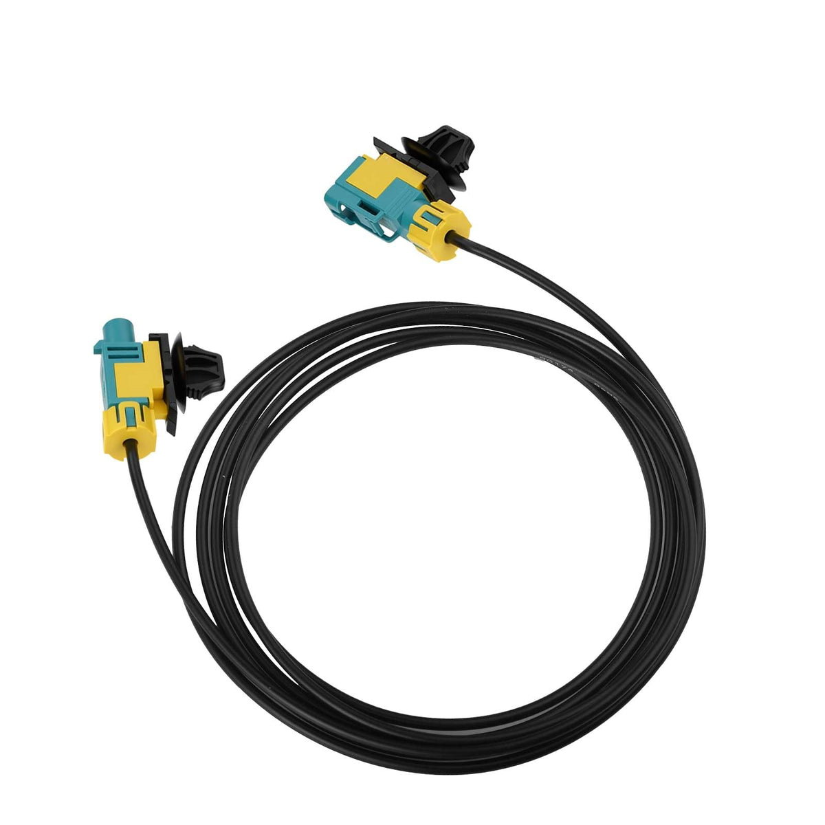 Eightwood Waterproof Fakra Z Female to Male Car Antenna Cable 6.5ft | for Factory Wired Backup Camera, GPS Navigation Antenna Module, Sirius XM Satellite Radio, Car Stereo Head Unit