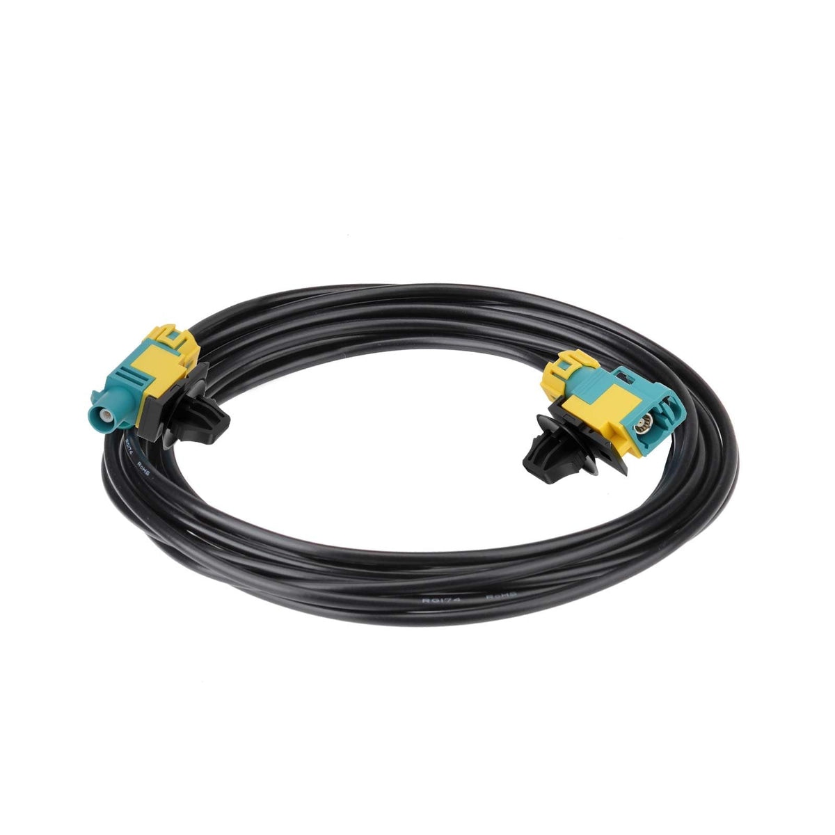 Eightwood Waterproof Fakra Z Female to Male Extension Cable 10ft | for Car Stereo Head Unit, Factory Wired Backup Camera, GPS Navigation Antenna Module, Sirius XM Satellite Radio