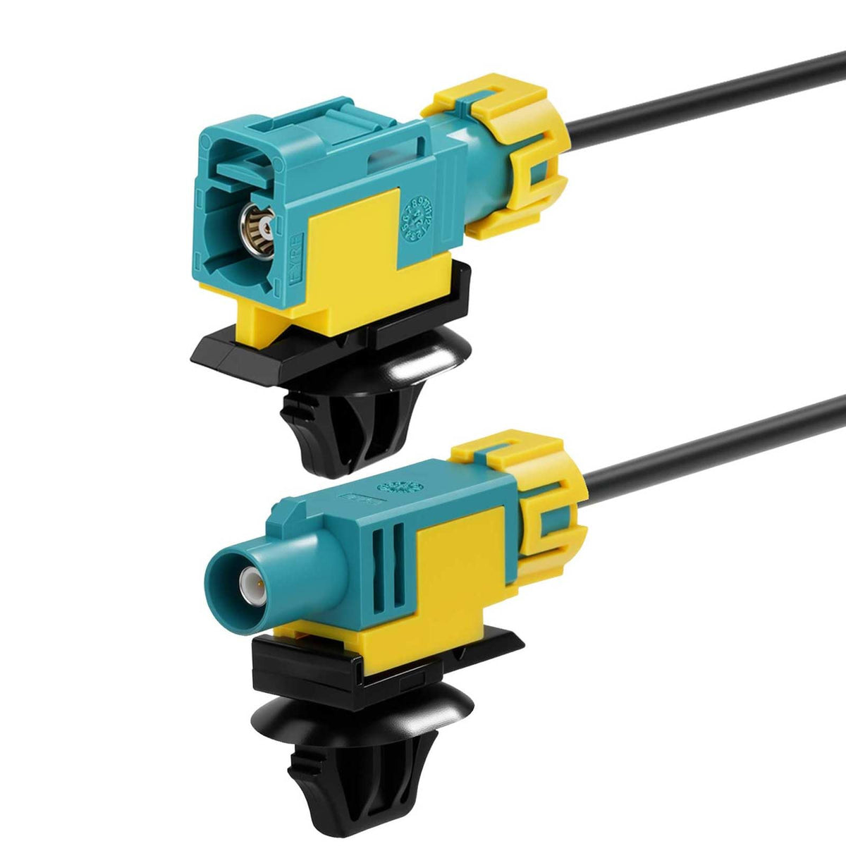 Eightwood Waterproof Fakra Z Female to Male Extension Cable 16.4ft | for Car Stereo Head Unit, Factory Wired Backup Camera, GPS Navigation Antenna Module, Sirius XM Satellite Radio