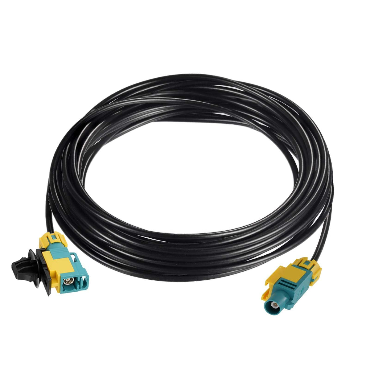 Eightwood Waterproof Fakra Z Female to Male Antenna Extension Cable 20ft | for Car Stereo Head Unit, Factory Wired Backup Camera, GPS Navigation Antenna Module, Sirius XM Satellite Radio