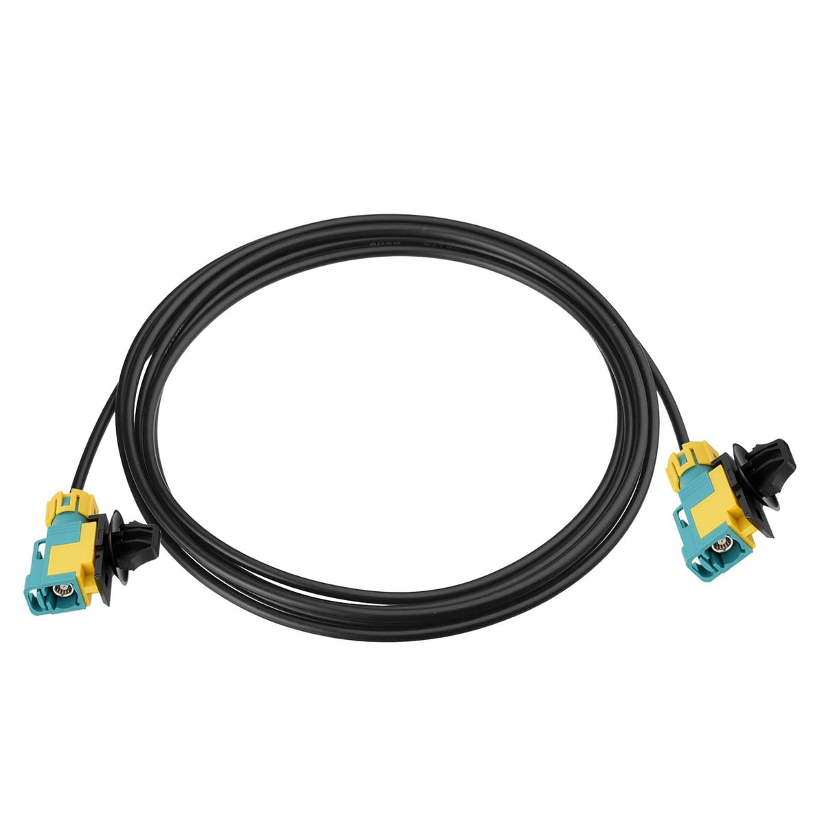 Eightwood Waterproof Fakra Z Female to Female Car Antenna Cable 6.5 Feet | for GPS Navigation Module, Sirius XM Satellite Radio, Factory Wired Backup Camera, Car Stereo Head Unit