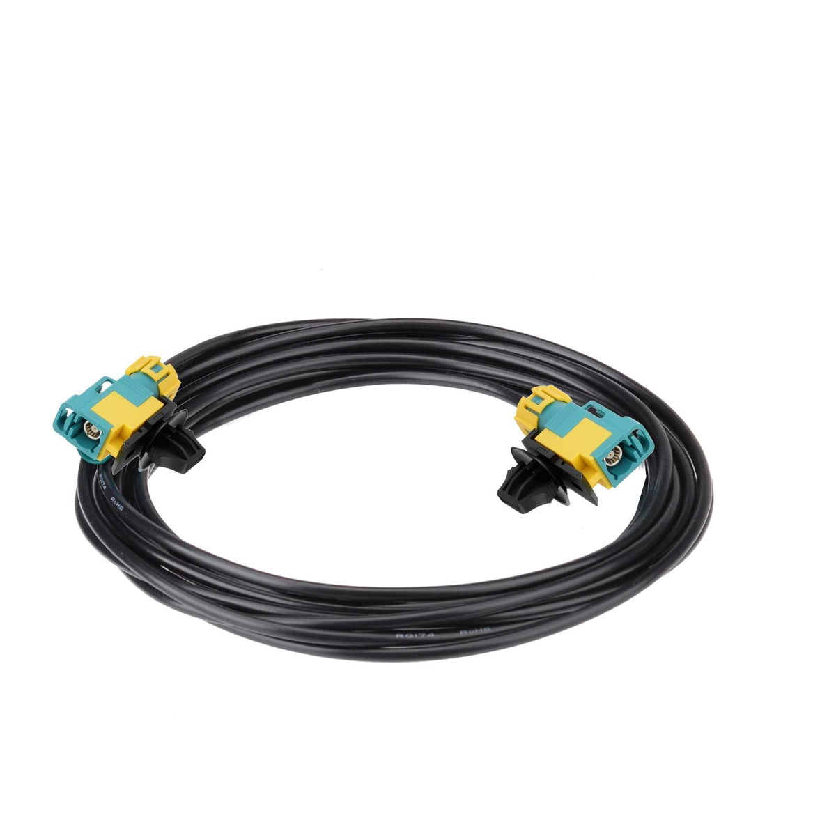 Eightwood Waterproof Fakra Z Female to Female Extension Cable 10 Feet | for GPS Navigation Module, Sirius XM Satellite Radio, Car Stereo Head Unit, Factory Wired Backup Camera
