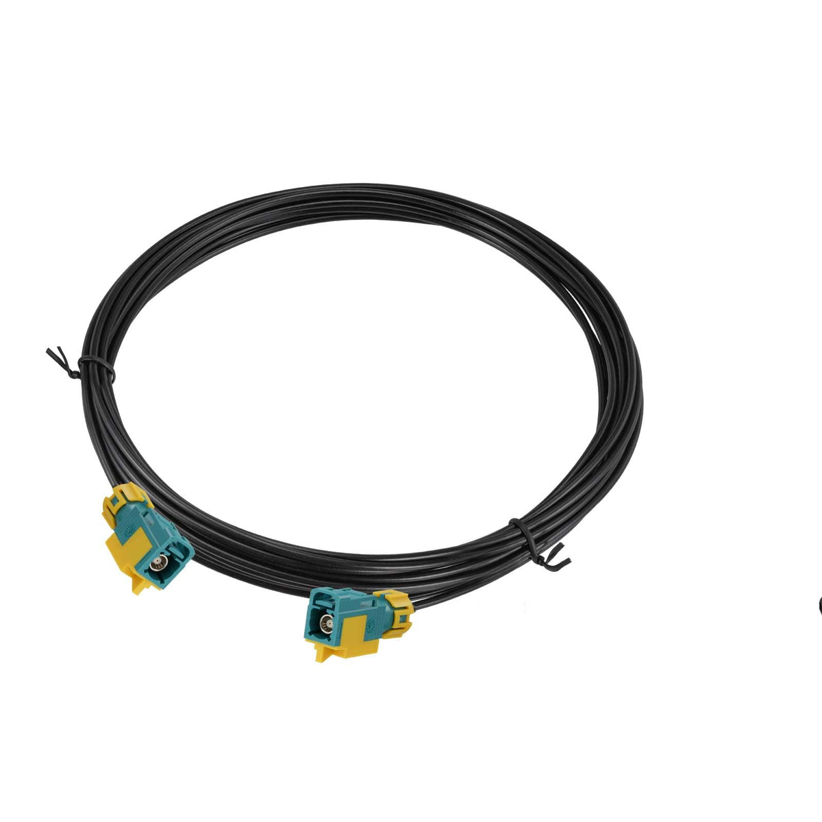 Eightwood Waterproof Fakra Z Female to Female Extension Cable 20 Feet | For GPS Navigation Antenna Module, Sirius XM Satellite Radio, Car Stereo Head Unit, Factory Wired Backup Camera
