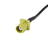 Compatible for XM Sirius Satellite Radio Antenna Extension Cable Fakra Curry Code K Female to Male Pigtail 1.2m /3.9FT