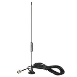 VHF UHF Police Scanner Antenna CB Radio Ham Radio Home Mobile Radio Scanner AntennaMagnetic Base BNC Male Antenna Compatible with Uniden Bearcat Whistler Radio Shack Car Truck Police Scanner