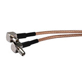 RP-SMA to Dual TS-9 Combiner Cable