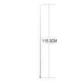 HF VHF UHF 7-Sections 115cm Telescopic BNC Male Antenna for CB Radio Police Scanner Ham Radio Two Way Radio Mobile Radio Scanner FM Transmitter Wireless Microphone Receiver Frequency Counter