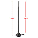 4G LTE 7dBi Magnetic Base SMA Male Antenna Compatible with Verizon AT&T T-Mobile Sprint Huawei Netgear 4G Wireless Router Gateway Mobile Cell Phone Signal Booster Repeater Cellular Amplifier