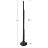 4G LTE 7dBi Magnetic Base TS9 Antenna for MiFi Mobile Hotspot Router USB Modem Verizon Jetpack 8800L 7730L AC791L 6620L AT&T ZTE Velocity MF923 Netgear LB1120 Nighthawk M1 MR1100 Unite 770S