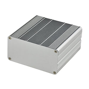 Eightwood Aluminum Enclosure Electronic Project Box Case for PCB Instrument Amplifier DIY - 3.94"x3.94"x1.97"(LWH)