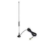 VHF UHF Police Scanner Antenna CB Radio Ham Radio Home Mobile Radio Scanner Antenna Magnetic Base BNC Male Antenna Compatible with Uniden Bearcat Whistler Radio Shack Car Truck Police Scanner