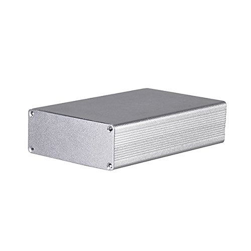 Aluminum Project Box Electronic Enclosure Case for PCB Board DIY, 4.32