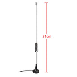 VHF UHF Police Scanner Antenna CB Radio Ham Radio Home Mobile Radio Scanner AntennaMagnetic Base BNC Male Antenna Compatible with Uniden Bearcat Whistler Radio Shack Car Truck Police Scanner