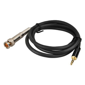 3.5mm Audio Cable BNC Male to 3.5mm male Plug Power Audio Cable 100cm 3.5mm extension cable for BNC Antenna Portable Audio Equipment Digital Cameras Camcorders Portable DVD Players Stereo