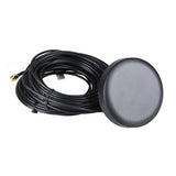 Round GPS/WiFi/GSM 3 in 1 Combined Screw Mount Panel Vehicle Antenna Booster with SMA Male Connector RG174 16.4ft 5M Cable 1575.42MHz 900/915/1900/2100MHz