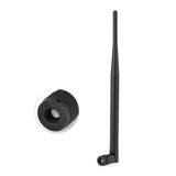 900MHz Antenna Kit 3.5Dbi External Omni Rubber Duck Indoor Antenna with RP-SMA Connector + RP-SMA to N Adapter for Cell Phone Signal Booster Router Security Camera