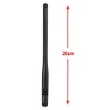 4G LTE 5dBi SMA Male Antenna (2-Pack) for Verizon AT&T T-Mobile Sprint Huawei Netgear Sierra 4G Wireless Router Gateway Modem Mobile Cell Phone Signal Booster Cellular Amplifier Trail Camera