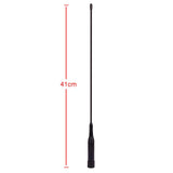 Dual Band VHF UHF 136-174MHz 400-470MHz CB Radio Antenna,PL-259 Male Connector Soft Whip Antenna for Vehicle Car Truck RV CB Ham Two Way Radio Amateur Radio Mobile Transceiver Radio Scanner