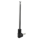 Eightwood FM Antenna Replacement Kit 4 Section Telescopic Antenna + Mini FM Radio Antenna with 3.5mm Plug Connector for Bose Wave Music System Indoor Stereo Receiver etc.