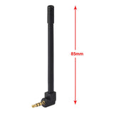 Mini FM Antenna with 3.5mm Plug Compatible with Mobile Cell Phone FM Radio Bose Wave Music System Indoor Radio Bluetooth Stereo Receiver AV Audio Vedio Home Theater Receiver Power Amplifier