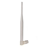 4G LTE 3dbi White SMA Male Antenna (2-Pack) Compatible with 4G Router Gateway Remote Controller DTU Gate Opener Switch Mobile Cell Phone Signal Booster Trail Wildlife Game Hunting Camera