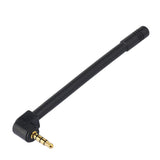 Eightwood FM Antenna Replacement Kit 4 Section Telescopic Antenna + Mini FM Radio Antenna with 3.5mm Plug Connector for Bose Wave Music System Indoor Stereo Receiver etc.