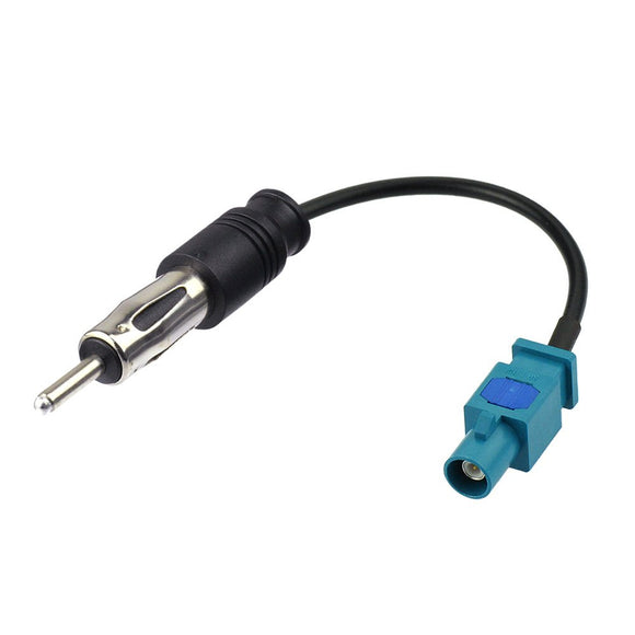 DAB Aerial Cable Fakra to Din Cable Fakra Z to Din ISO Adaptor Cable Car Radio ISO PC5-100 Cable 15cm Compatible For FM Aerial DAB Radio FM Radio BMW Mini 2001 Audi Seat Skoda VW Golf