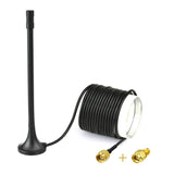 850/1900/900/1800/2100MHz 3G Antenna Kit 3.5Dbi External Omni Antenna with SMA Magnetic Mount Extension Cable + SMA Female to Female Adapter for Signal Booster Router Security Camera