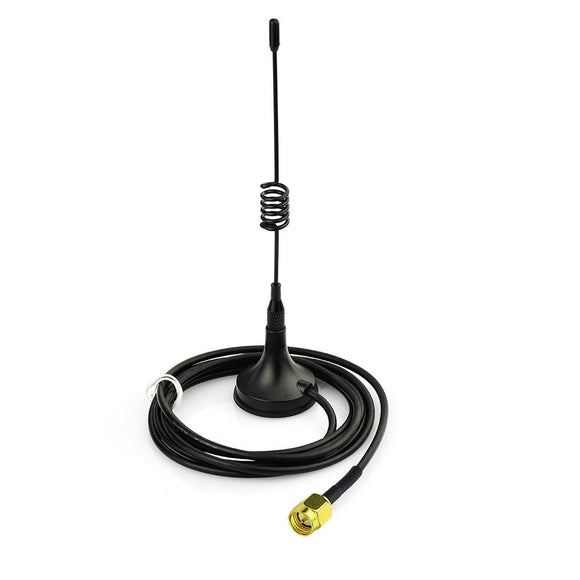 SMA Antenna 433MHz Antenna 3dbi SMA Male Adapter with Magnetic Base 3M 9.8ft Extension Cable for CB Radio Antenna Transmitter Receiver Module Wireless walkie talkie Ham Radio