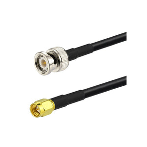 CB Radio Cable SMA Cable SMA Male to BNC Male pigtail cable CB Antenna Extension Cable RG58 100cm for SMA Antenna PC LAN TYT Radio Ham Handheld Icom Roof Antenna SDR Auto WiFi WiMax