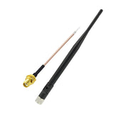 868MHz Antenna SMA Antenna SMA Male Adapter + SMA Female Pigtail Cable RG178 15cm 6inch for CB Radio CB Antenna GSM Wireless Wifi Router NFC RFID CB Radio Walkie Talkie Ham Radio