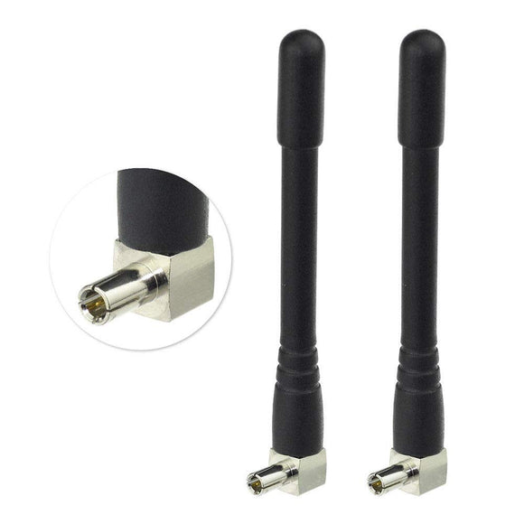 2pcs Mini Rubber TS9 Antenna for 4G LTE Modem MiFi Mobile WiFi Hotspot