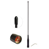 Dual Band VHF UHF 136-174MHz 400-470MHz CB Radio Antenna,PL-259 Male Connector Soft Whip Antenna for Vehicle Car Truck RV CB Ham Two Way Radio Amateur Radio Mobile Transceiver Radio Scanner