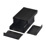 4.33" 2.87" 1.85"(LWH) Aluminum Electronic Project Box Enclosure Case DIY Black Aluminum Enclosure Case