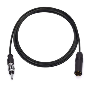 Universal Vehicle Car Stereo FM AM Radio Antenna Extension Cable 72 inch/6 feet,Motorola DIN Plug to Socket Cable for Vehicle Truck SUV Car Audio FM AM Radio Stereo Head Unit Receiver Tuner