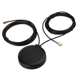 4G LTE Cellular GPS Combination Antenna,Outdoor Waterproof 4G LTE Cellular GPS Adhesive Magnetic Mount Antenna for Vehicle Router Industrial Vending Machine DTU Gateway Modem Terminal Server