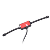 DAB+ DAB Aerial BNC Antenna Patch Aerial Glass Mount Windshield Antenna with BNC Plug 3M 9.8ft Antenna Extender Cable for DAB Radio Antenna FM Car Radio CB Radio Ham Radio