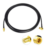 SMB Cable DAB Aerial Cable SMB Female to Male Right Angle Pigtail Cable RG174 8.2ft 2.5m DAB Antenna Extension Cable for DAB Radio Blaupunkt Pioneer Clarion Kenwood Alpine JVC