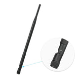 5dBi 4G LTE Antenna SMA Male Connector Rubber Duck Omni-directional 700-2100MHz & SMA Female Bulkhead to TS9 Male Antenna Cable 11''for ZTE Hotspot WiFi Router Mobile Broadband (pack of 2)