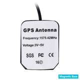 Vehicle Waterproof Active GPS Navigation Antenna with SMA Male Connector 3-5V DC for Vehicle Truck RV Motorhome Marine Boat GPS Navigation System GPS Tracker Locator Car Stereo Head Unit