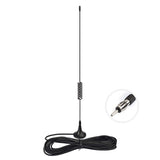 Universal Car Stereo FM AM Antenna,Magnetic Base Mount AM FM Radio Antenna for Vehicle Car Truck SUV Audio Radio Stereo Head Unit Receiver Tuner,10 feet Cable Motorola DIN Plug Connector