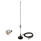 Dual Band VHF UHF 136-174MHz 400-480MHz CB Radio Antenna,Magnetic Base PL-259 Male Antenna for Vehicle Car Truck SUV RV CB Ham Radio Two Way Radio Amateur Radio Mobile Transceiver Radio Scanner