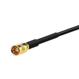 SMB Cable DAB Aerial SMB Male to Female Extension Cable RG174 1M for DAB Car Aerial Radio CB Radio DAB Antenna Satellite Sirius XM DAB AM/FM Blaupunkt Auto Radio Antenne