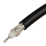 Eightwood Low Loss SMA to BNC Cable BNC Female Jack to SMA Male Plug Connector with RG58 Coaxial Cable 3.6ft 110cm