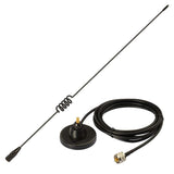 Dual Band VHF UHF 136-174MHz 400-480MHz CB Radio Antenna,Magnetic Base PL-259 Male Antenna for Vehicle Car Truck SUV RV CB Ham Radio Two Way Radio Amateur Radio Mobile Transceiver Radio Scanner