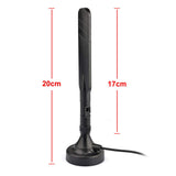 4G LTE 5dBi Magnetic Base SMA Male Antenna Compatible with Verizon AT&T T-Mobile Sprint Huawei Netgear 4G Wireless Router Gateway Mobile Cell Phone Signal Booster Repeater Cellular Amplifier