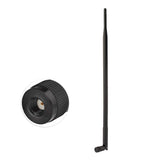 900MHz 3G 4G Antenna Kit 9Dbi External Omni Rubber Duck Antenna with RP-SMA Connector + RP-SMA Female to Female Adapter for Cell Phone Signal Booster Router Security Camera